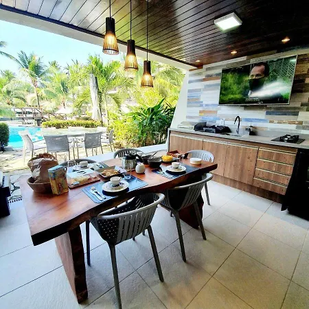 Flat Luxo Térreo com varanda privativa no Nannai e com Varanda Gourmet - LocarHouse-2
