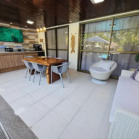 Flat Luxo Térreo com varanda privativa no Nannai e com Varanda Gourmet - LocarHouse-3